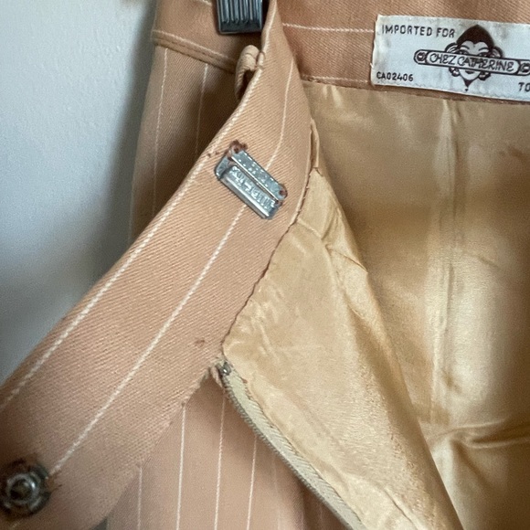 Vintage 60s french Designer skirt - Picture 10 of 12